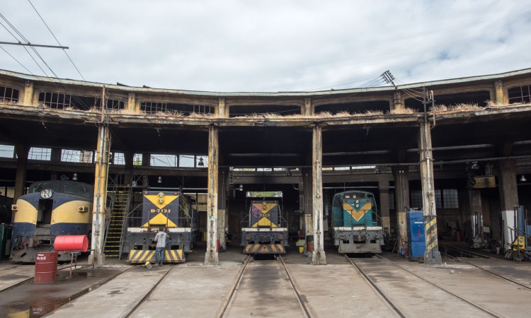 Rompecabezas - Maestranza de ferrocarriles San Eugenio y edificaciones anexas